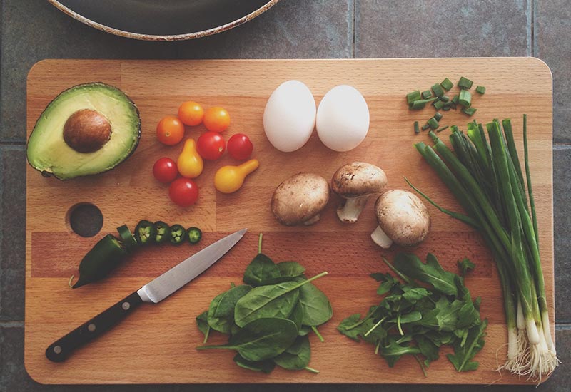Ingredientes para preparar cena san valentín
