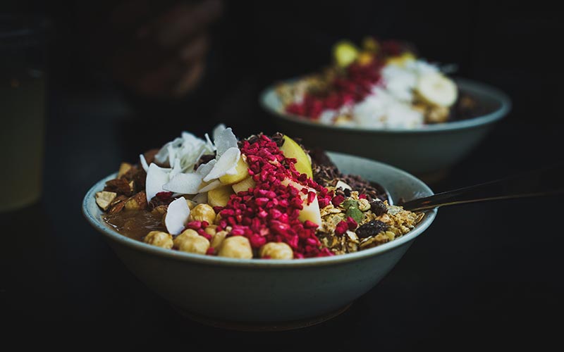 bowl de avena